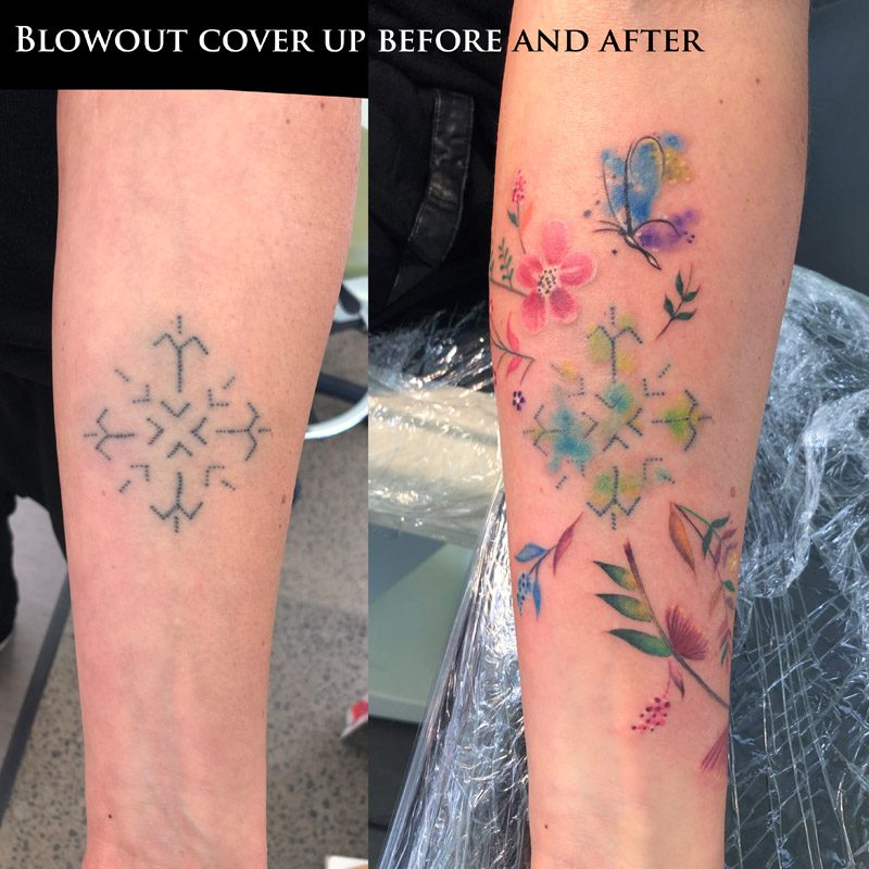 Blowout cover up