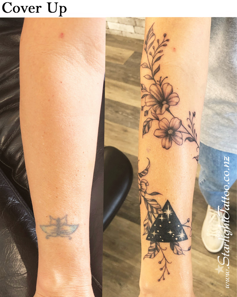Triangle-and-flowers-tattoo-cover-up-with-soft-lines-and-balance