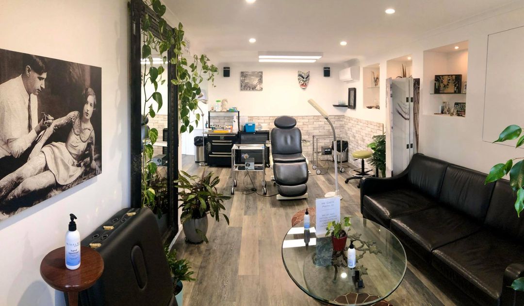 Inside view of Starlight Tattoo Studio